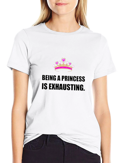Camiseta Negra: Ser Princesa Agota
