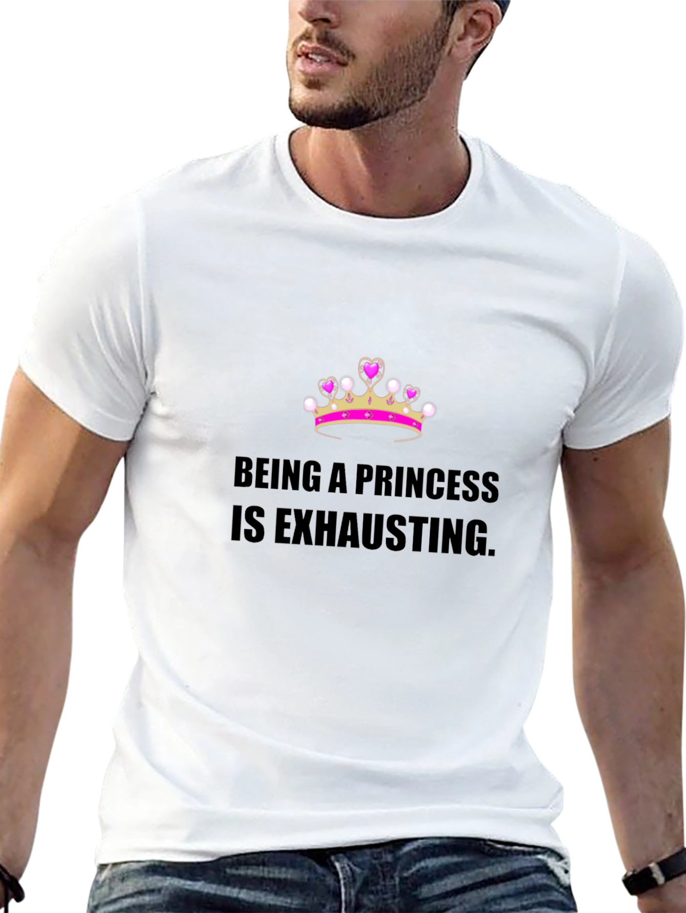 Camiseta Negra: Ser Princesa Agota