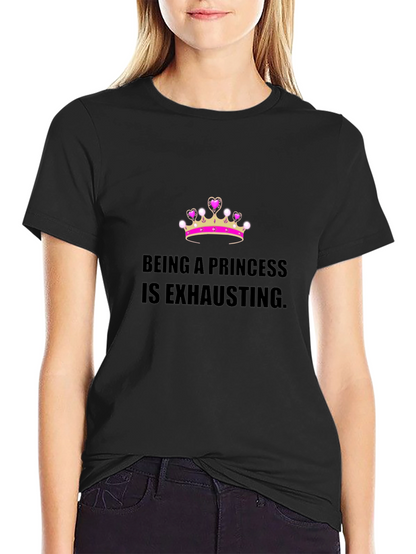 Camiseta Negra: Ser Princesa Agota