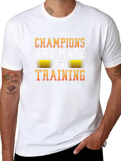 Camiseta Negra Champions Made in Training