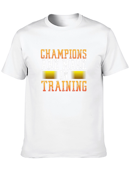 Camiseta Negra Champions Made in Training