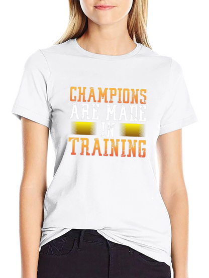 Camiseta Negra Champions Made in Training