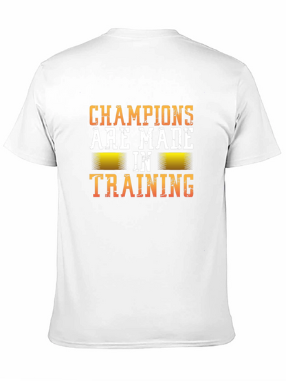 Camiseta Negra Champions Made in Training