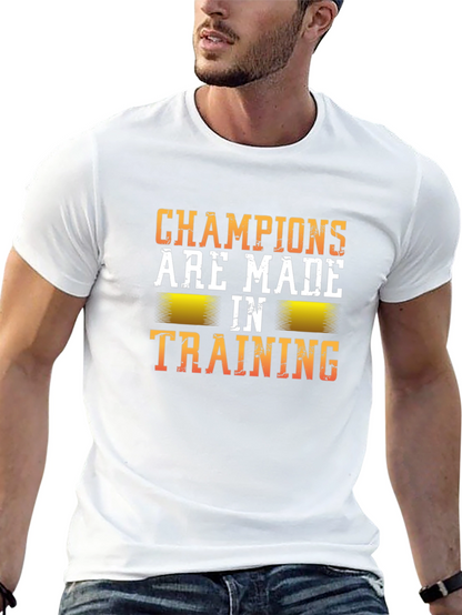 Camiseta Negra Champions Made in Training