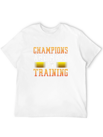 Camiseta Negra Champions Made in Training