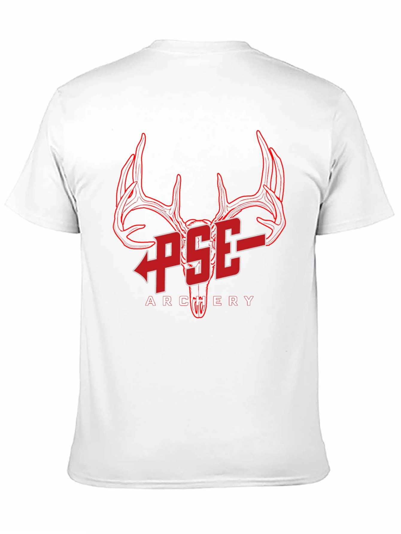 Camiseta Negra PSE Archery Diseño Ciervo