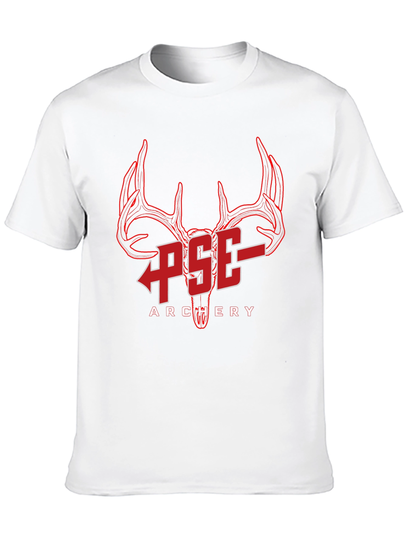 Camiseta Negra PSE Archery Diseño Ciervo