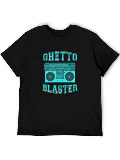 Camiseta Negra Ghetto Blaster