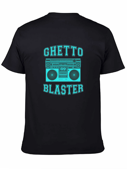 Camiseta Negra Ghetto Blaster
