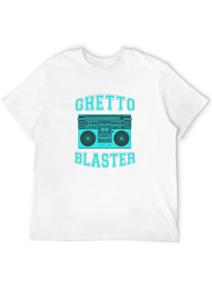 Camiseta Negra Ghetto Blaster