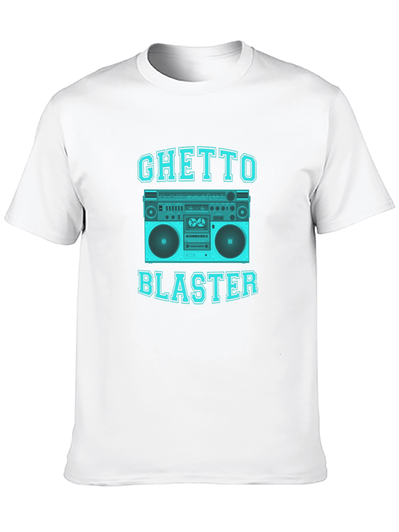 Camiseta Negra Ghetto Blaster