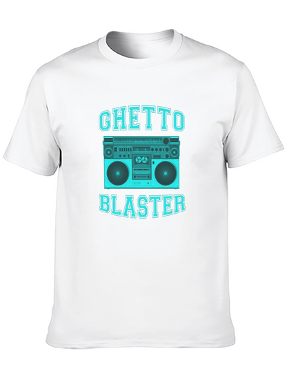 Camiseta Negra Ghetto Blaster