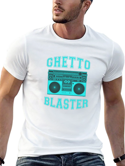 Camiseta Negra Ghetto Blaster
