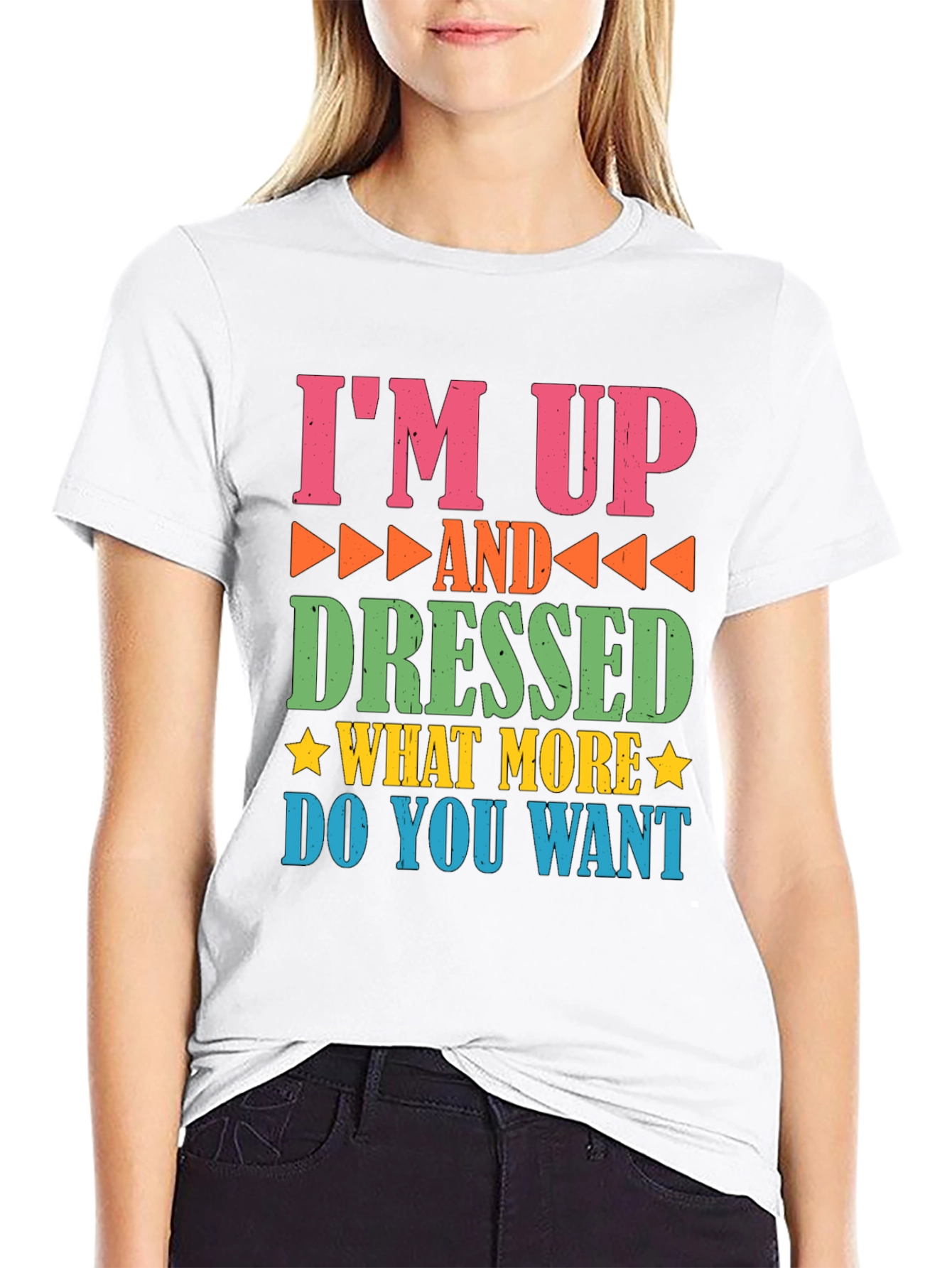 Camiseta con Estampado Gracioso: ¡Ya Estoy Listo!