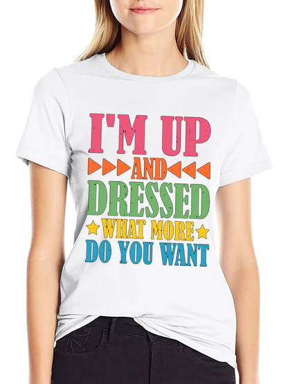 Camiseta con Estampado Gracioso: ¡Ya Estoy Listo!