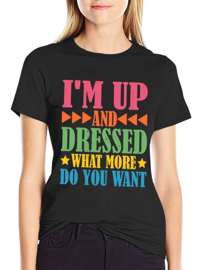 Camiseta con Estampado Gracioso: ¡Ya Estoy Listo!