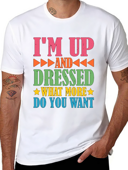 Camiseta con Estampado Gracioso: ¡Ya Estoy Listo!