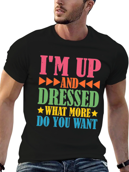 Camiseta con Estampado Gracioso: ¡Ya Estoy Listo!