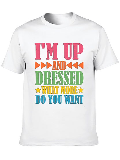 Camiseta con Estampado Gracioso: ¡Ya Estoy Listo!