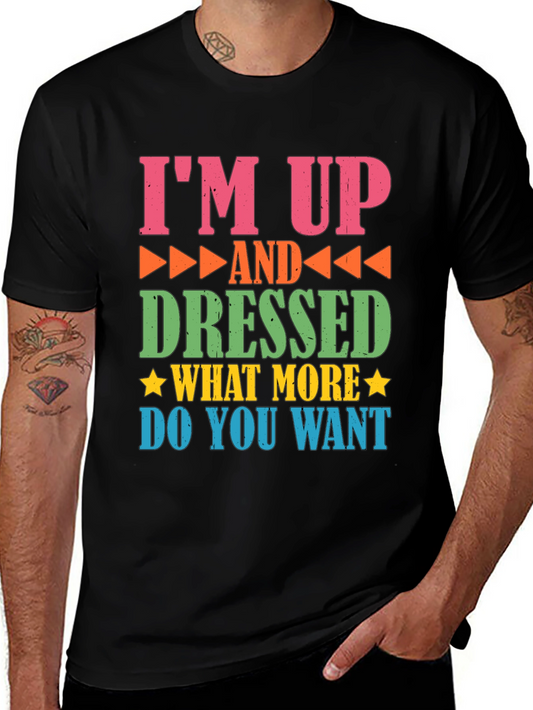 Camiseta con Estampado Gracioso: ¡Ya Estoy Listo!