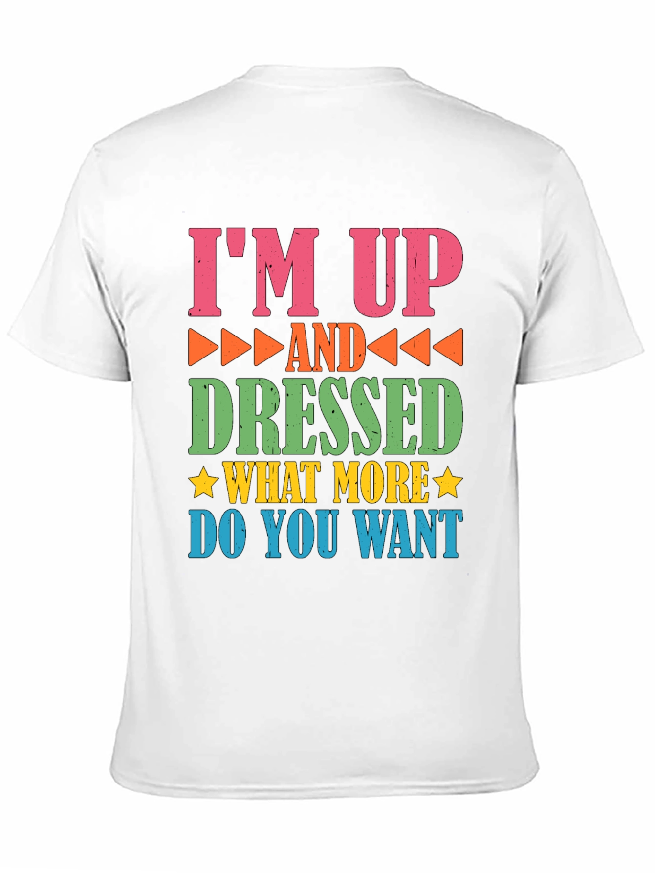 Camiseta con Estampado Gracioso: ¡Ya Estoy Listo!