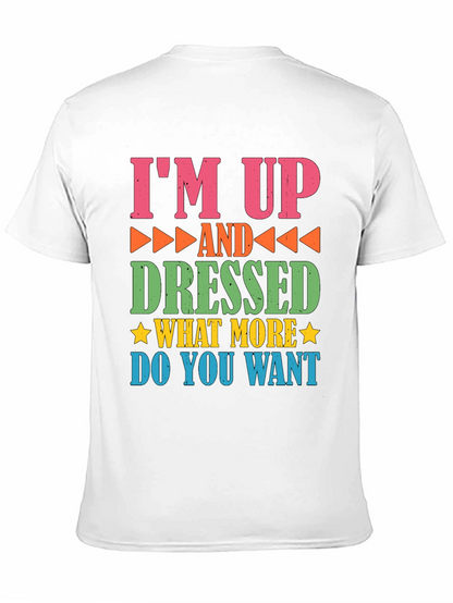 Camiseta con Estampado Gracioso: ¡Ya Estoy Listo!
