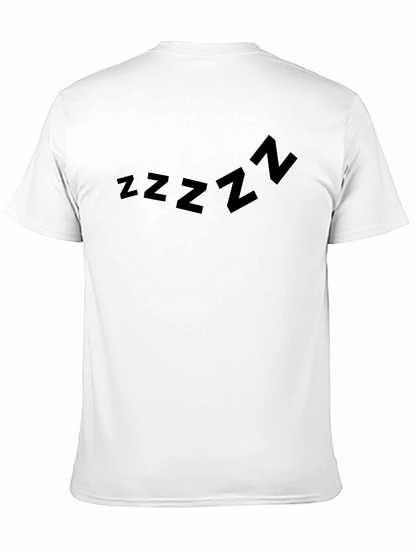 Camiseta Negra ZZZZ - Comodidad y Estilo Casual