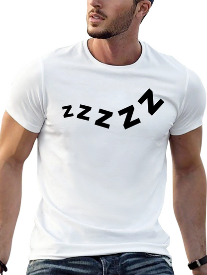 Camiseta Negra ZZZZ - Comodidad y Estilo Casual