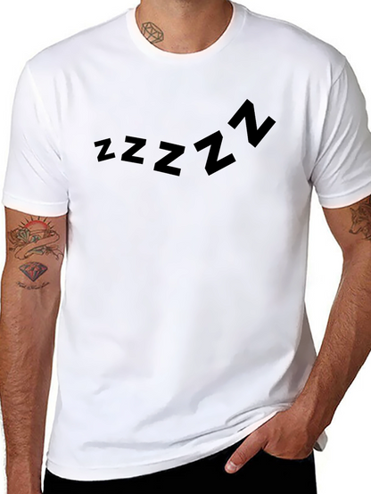 Camiseta Negra ZZZZ - Comodidad y Estilo Casual