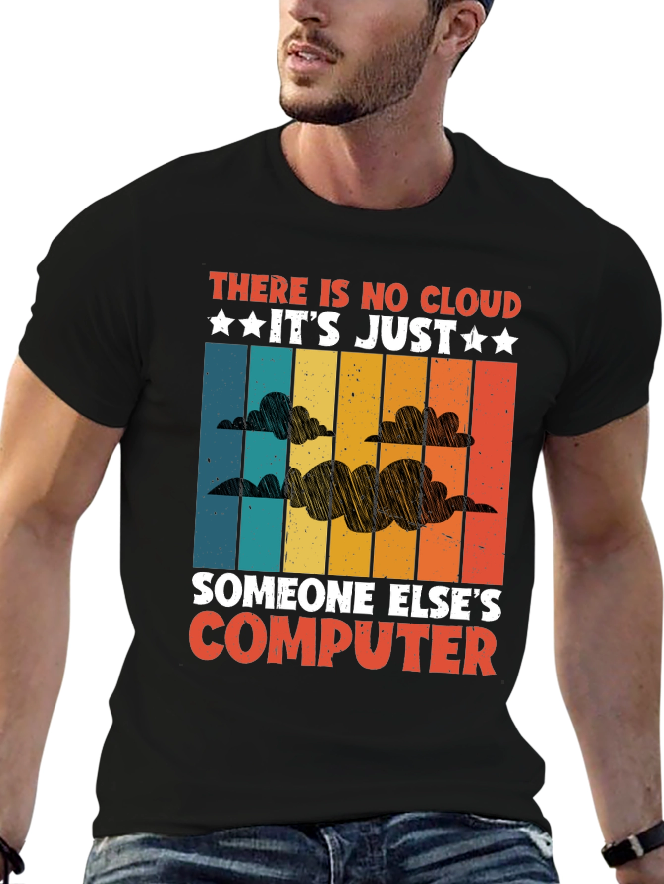 Camiseta: No Hay Nube Es Solo Otra Computadora