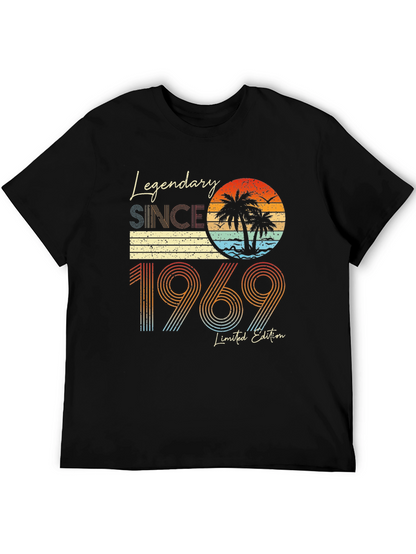 Camiseta Retro Legendaria desde 1969 - Edición Limitada
