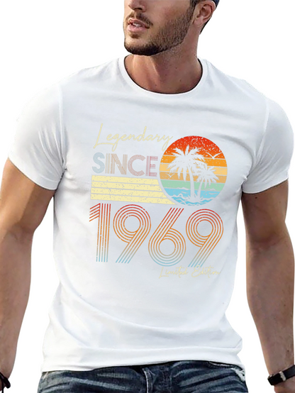 Camiseta Retro Legendaria desde 1969 - Edición Limitada