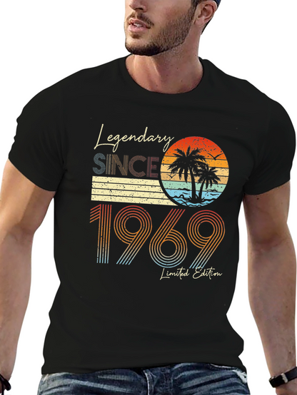 Camiseta Retro Legendaria desde 1969 - Edición Limitada