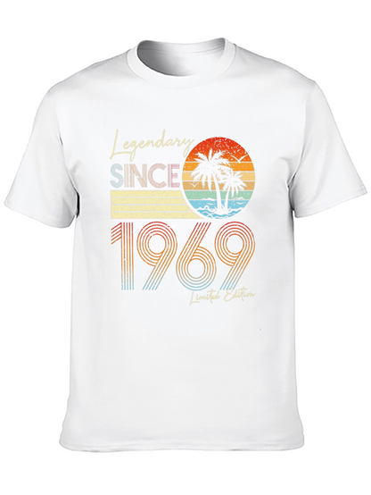 Camiseta Retro Legendaria desde 1969 - Edición Limitada