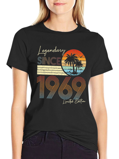 Camiseta Retro Legendaria desde 1969 - Edición Limitada