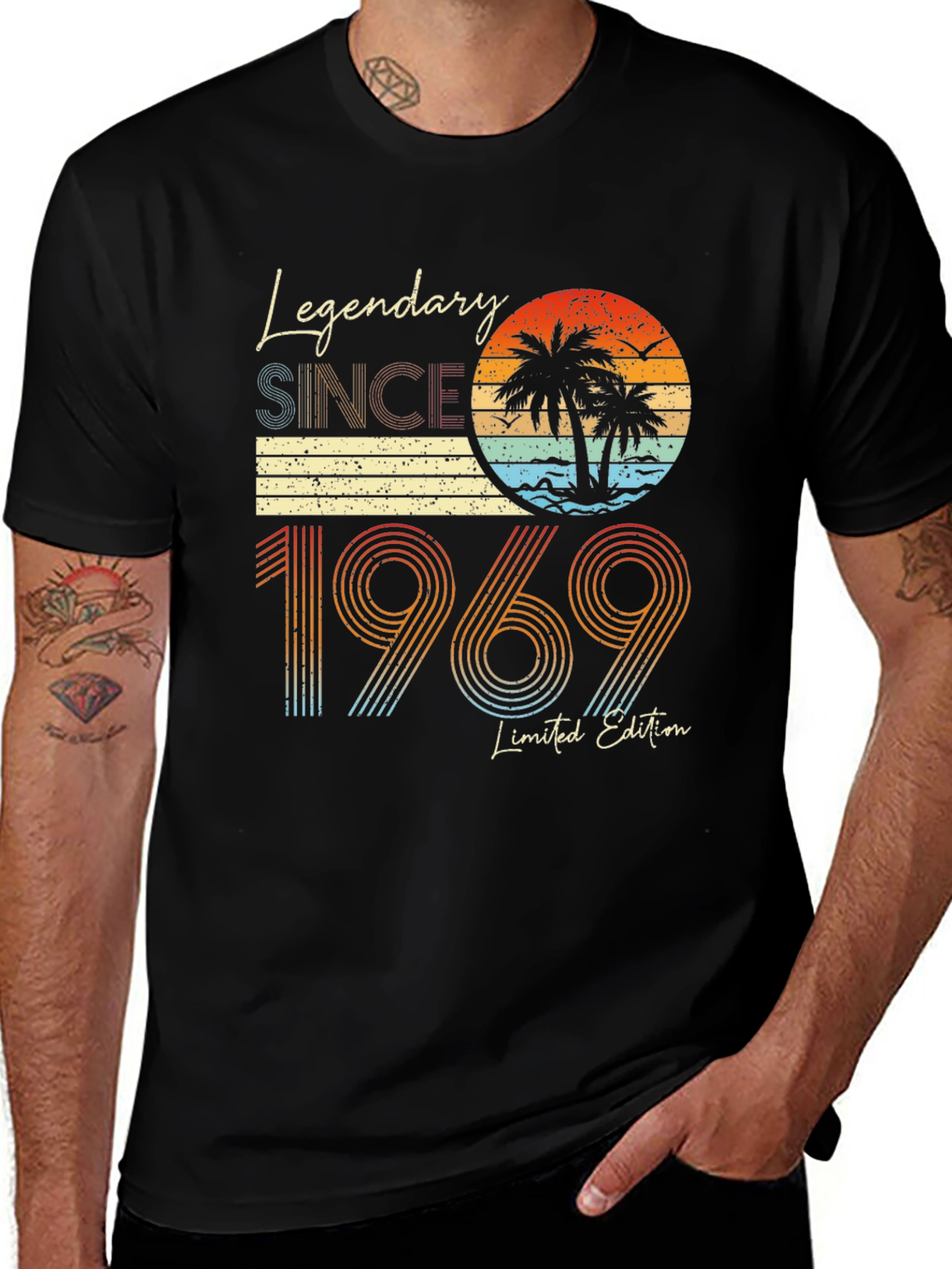 Camiseta Retro Legendaria desde 1969 - Edición Limitada
