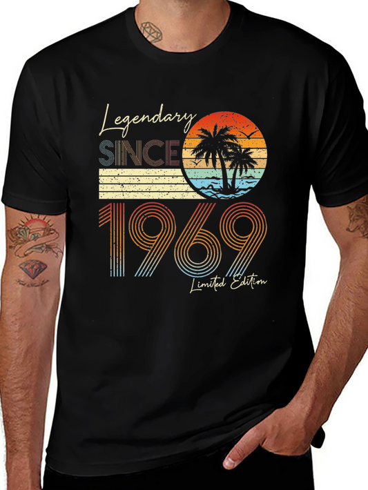 Camiseta Retro Legendaria desde 1969 - Edición Limitada