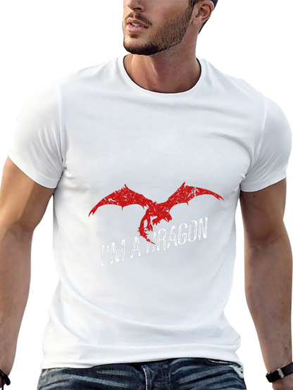 Camiseta Negra Im a Dragon