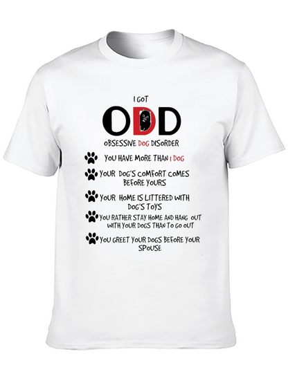 Camiseta Hombre I Got ODD Obsesión Canina