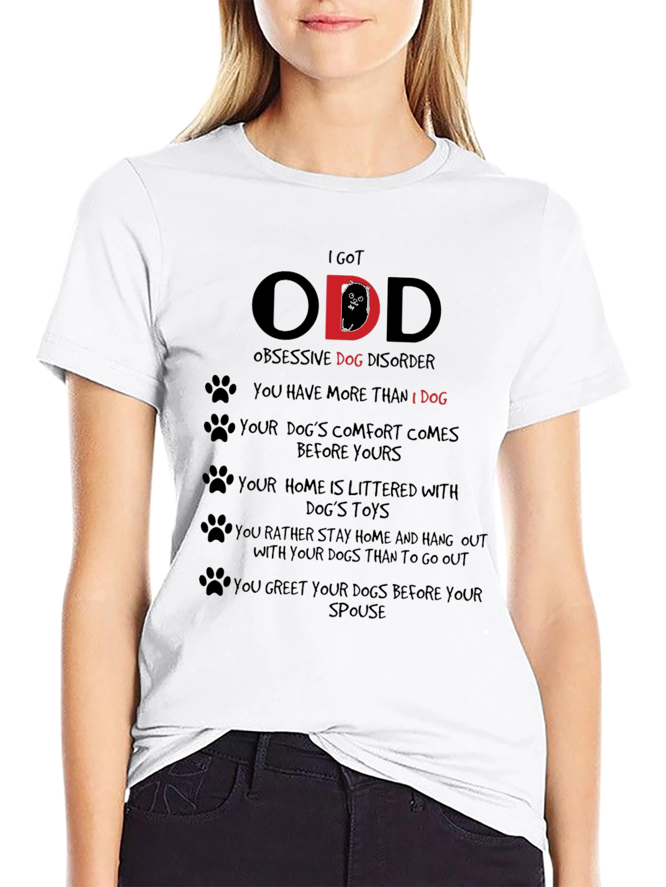 Camiseta Hombre I Got ODD Obsesión Canina