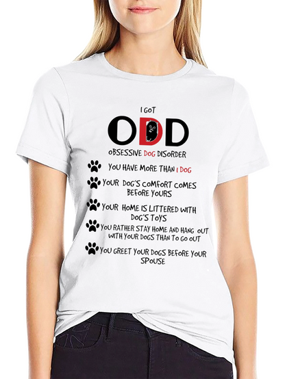 Camiseta Hombre I Got ODD Obsesión Canina