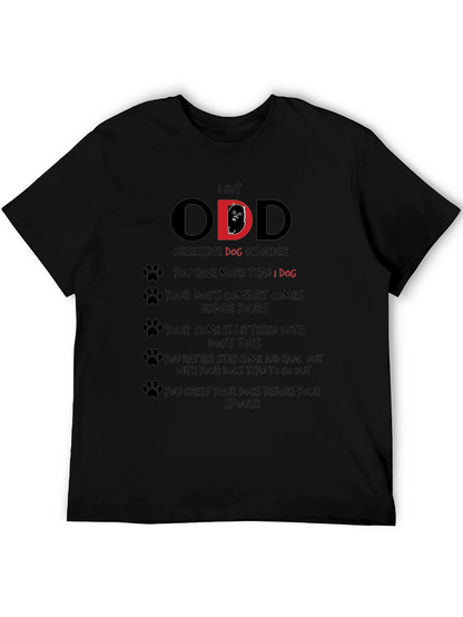 Camiseta Hombre I Got ODD Obsesión Canina