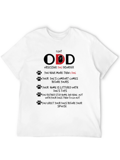 Camiseta Hombre I Got ODD Obsesión Canina