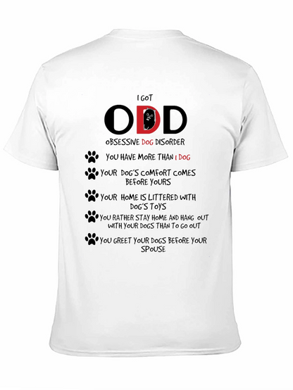 Camiseta Hombre I Got ODD Obsesión Canina