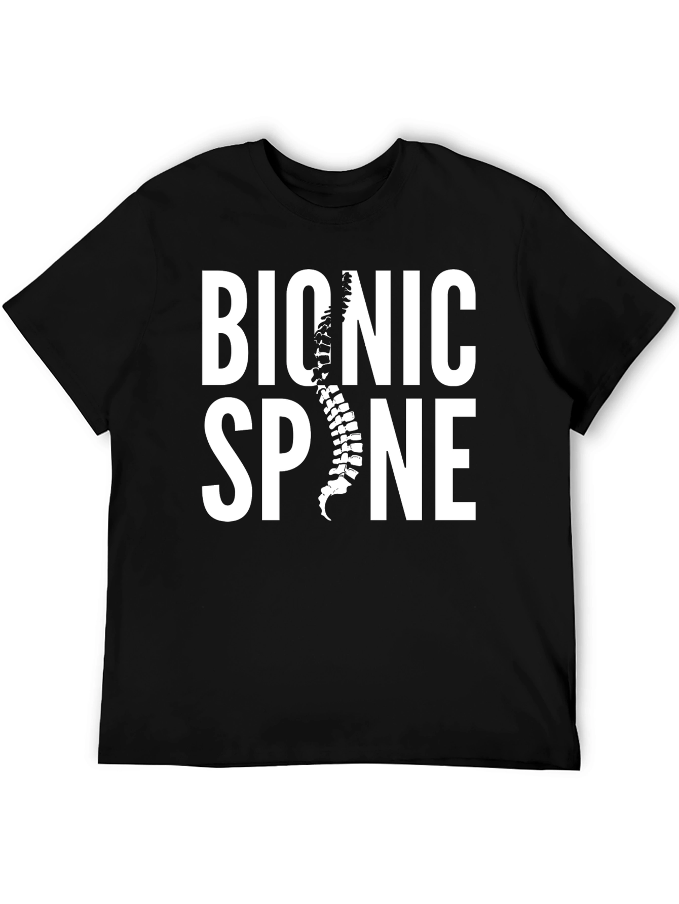 Camiseta Negra Bionic Spine