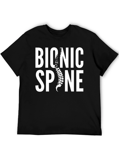 Camiseta Negra Bionic Spine