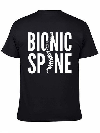 Camiseta Negra Bionic Spine