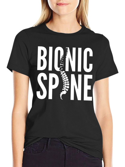 Camiseta Negra Bionic Spine