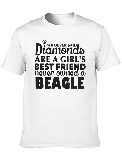 Camiseta Negra Beagle para Amantes de los Perros