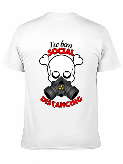 Camiseta Unisex con Diseño Divertido de Distanciamiento Social
